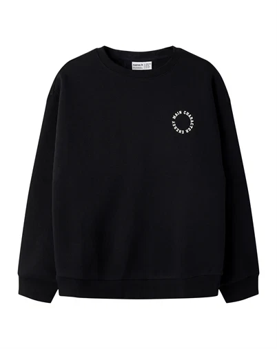 Name it - NKFRia Sweatshirt - Black